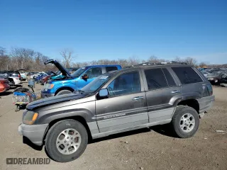 1999 Jeep Grand Cherokee Laredo with VIN 1J4GW58S0XC693462, listed as a Copart auction lot 46483925 with 161,677 mi miles and Salvage Title. Bid and sale history available at carsss.com. Image 1.