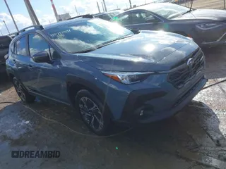 2024 Subaru Crosstrek Premium с VIN JF2GUADC7R8246086, выставлен на аукционе IAAI как лот 41598571 с пробегом 7 363 миль миль и . История ставок и продаж доступна на DreamBid. Изображение 1.