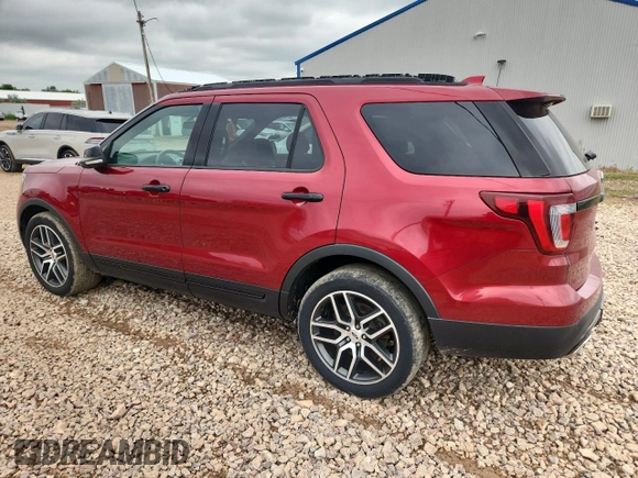 2017 Ford Explorer Sport z VIN 1FM5K8GT2HGE40749, wystawiony jako Copart lot #64775305 z przebiegiem 137 533 mil mil oraz Szkoda całkowita • Salvage title. Historia ofert i sprzedaży dostępna na DreamBid. Obrazek 2.