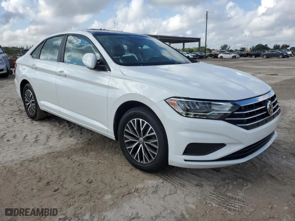 2020 Volkswagen Jetta S with VIN 3VWC57BU1LM090541, listed as a Copart auction lot 45244355 with 31,906 mi miles and Non Repairable. Bid and sale history available at carsss.com. Image 4.