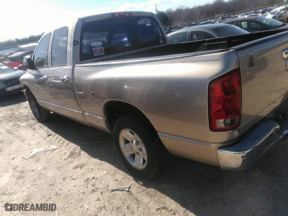 2005 Dodge Ram 1500 SLT with VIN 1D7HA18N05J593193, listed as a IAAI auction lot 41739251 with 145,364 mi miles. Bid and sale history available at carsss.com. Image 3.