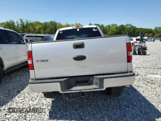 2006 Ford F-150 XLT with VIN 1FTPX14516NA64548, listed as a Copart auction lot 49495875 with 0 mi miles and Salvage Title. Bid and sale history available at carsss.com. Image 6.