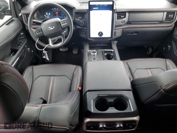 2024 Ford Expedition Limited с VIN 1FMJU2A81REA82227, выставлен на аукционе Copart как лот 54716135 с пробегом 1 901 миль миль и Списание • Salvage title. История ставок и продаж доступна на DreamBid. Изображение 8.