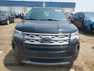 2018 Ford Explorer XLT z VIN 1FM5K8D83JGB83574, wystawiony jako Copart lot #64548545 z przebiegiem 89 375 mil mil oraz Czysty tytuł • Clean title. Historia ofert i sprzedaży dostępna na DreamBid. Obrazek 5.