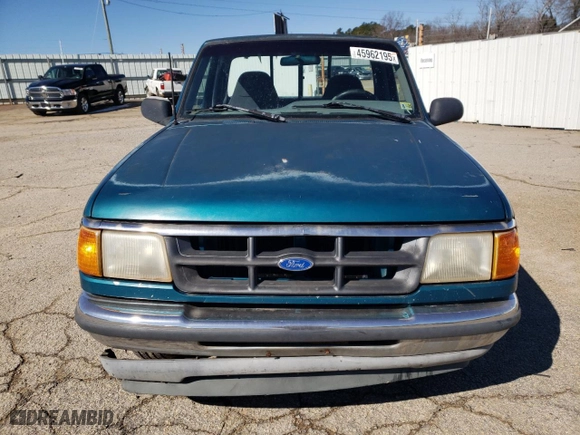 1993 Ford Ranger Splash with VIN 1FTCR10X2PUA80703, listed as a Copart auction lot 45962195 with 63,199 mi miles and Salvage Title. Bid and sale history available at carsss.com. Image 5.