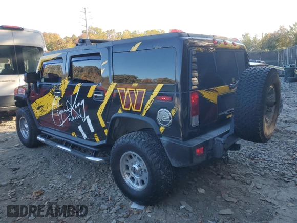 2006 Hummer H2 with VIN 5GRGN23U46H117048, listed as a Copart auction lot 78012724 with 121,773 mi miles and Salvage Title. Bid and sale history available at carsss.com. Image 2.