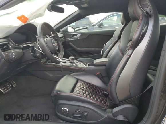2018 Audi RS 5 z VIN WUAPWAF59JA904790, wystawiony jako Copart lot #87278914 z przebiegiem 81 481 mil mil oraz Szkoda całkowita • Salvage title. Historia ofert i sprzedaży dostępna na DreamBid. Obrazek 7.