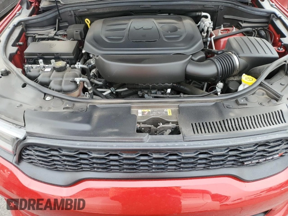 2022 Dodge Durango GT Plus with VIN 1C4RDHDG1NC102530, listed as a Copart auction lot 49162635 with 32,490 mi miles and Salvage Title. Bid and sale history available at DreamBid. Image 12.