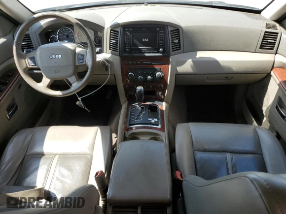 2007 Jeep Grand Cherokee Limited with VIN 1J8HR58N07C688556, listed as a Copart auction lot 62099925 with 90,980 mi miles and Clean title. Bid and sale history available at DreamBid. Image 8.