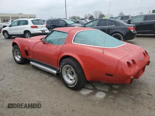 1978 Chevrolet Corvette z VIN 1Z8748S430085, wystawiony jako Copart lot #80958584 z przebiegiem 1 768 mil mil oraz Szkoda całkowita • Salvage title. Historia ofert i sprzedaży dostępna na DreamBid. Obrazek 2.