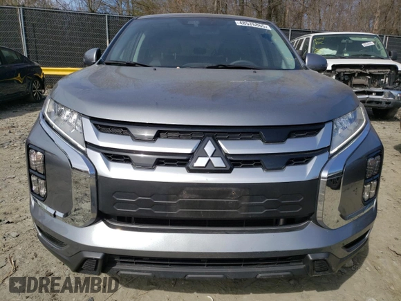 2022 Mitsubishi Outlander SE with VIN JA4APVAU4NU007395, listed as a Copart auction lot 48576865 with 66,202 mi miles and Salvage title. Bid and sale history available at DreamBid. Image 5.