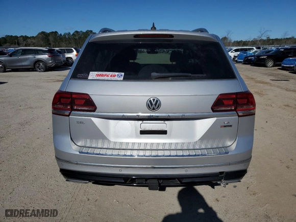 2018 Volkswagen Atlas 3.6L V6 SEL with VIN 1V2RR2CA4JC573592, listed as a Copart auction lot 48073945 with 84,582 mi miles and Salvage Title. Bid and sale history available at carsss.com. Image 6.