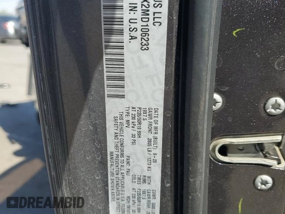 2021 Jeep Cherokee 80th Anniversary with VIN 1C4PJMMX2MD106233, listed as a Copart auction lot 52980415 with 77,979 mi miles and Salvage title. Bid and sale history available at DreamBid. Image 15.