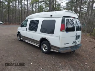 2002 Chevrolet Chevy Van z VIN 1GBFG15MX21125029, wystawiony jako IAAI lot #41740176 z przebiegiem Nie podano mil oraz . Historia ofert i sprzedaży dostępna na DreamBid. Obrazek 3.