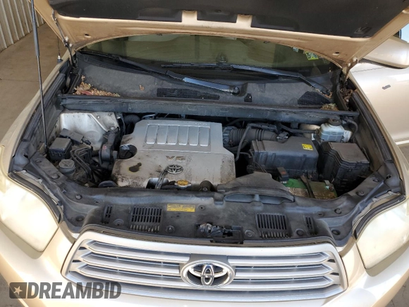 2010 Toyota Highlander with VIN JTEZK3EH1A2103785, listed as a Copart auction lot 54875155 with 189,790 mi miles and Salvage title. Bid and sale history available at DreamBid. Image 12.