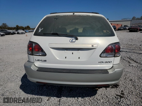 2002 Lexus RX 300 with VIN JTJGF10U220121425, listed as a Copart auction lot 77484364 with 282,394 mi miles and Salvage Title. Bid and sale history available at carsss.com. Image 6.