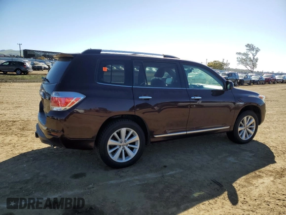 2011 Toyota Highlander Hybrid Limited with VIN JTEDC3EH2B2001565, listed as a Copart auction lot 46918695 with 152,304 mi miles and Salvage Title. Bid and sale history available at carsss.com. Image 3.