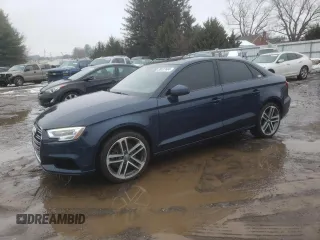 2017 Audi A3 Sedan Premium with VIN WAUB8GFF6H1009312, listed as a Copart auction lot 38437684 with 100,469 mi miles. Bid and sale history available at carsss.com. Image 1.