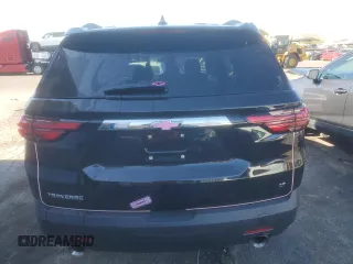 2023 Chevrolet Traverse LT Cloth with VIN 1GNERGKW7PJ272577, listed as a Copart auction lot 57145305 with 7,190 mi miles and Salvage title. Bid and sale history available at DreamBid. Image 6.