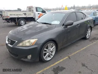 2006 Lexus IS 350 Auto with VIN JTHBE262162002303, listed as a IAAI auction lot 41550629 with 178,938 mi miles. Bid and sale history available at carsss.com. Image 2.