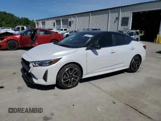 2024 Nissan Sentra SR z VIN 3N1AB8DV4RY230732, wystawiony jako Copart lot #53533415 z przebiegiem 18 571 mil mil oraz Szkoda całkowita • Salvage title. Historia ofert i sprzedaży dostępna na DreamBid. Obrazek 1.