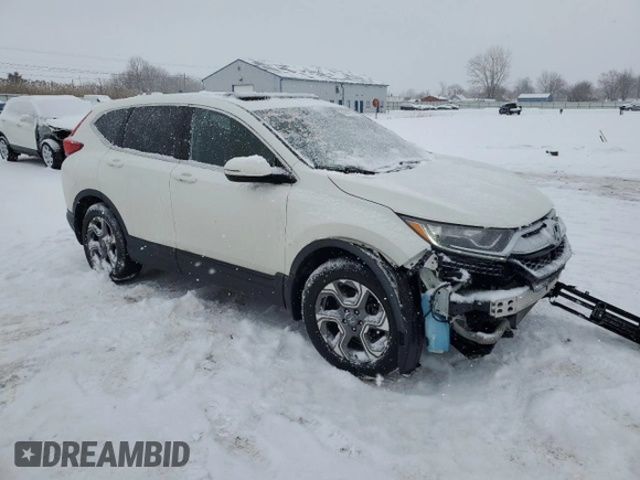 2018 Honda CR-V EX-L with VIN 2HKRW2H87JH626693, listed as a Copart auction lot 46415085 with 54,012 mi miles and Salvage Title. Bid and sale history available at carsss.com. Image 4.