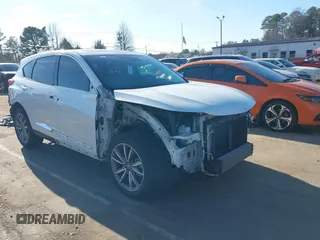 2020 Acura RDX w/Technology Pkg with VIN 5J8TC1H52LL019549, listed as a IAAI auction lot 41497226 with 36,697 mi miles. Bid and sale history available at carsss.com. Image 1.