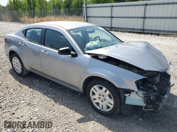 2013 Dodge Avenger SE with VIN 1C3CDZAB9DN544080, listed as a Copart auction lot 51323425 with 80,129 mi miles and Clean Title. Bid and sale history available at DreamBid. Image 4.