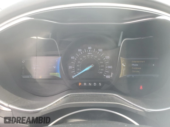 2013 Ford Fusion SE with VIN 3FA6P0H77DR305594, listed as a Copart auction lot 59787235 with 183,630 mi miles and Clean title. Bid and sale history available at DreamBid. Image 9.