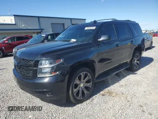 2017 Chevrolet Tahoe LS with VIN 1GNSCAKCXHR124255, listed as a Copart auction lot 56848345 with 114,576 mi miles and Salvage title. Bid and sale history available at DreamBid. Image 1.