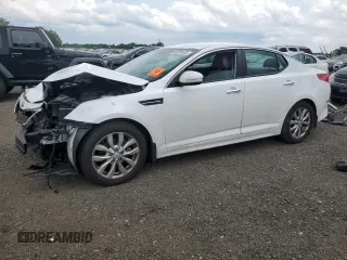 2015 Kia Optima EX с VIN 5XXGN4A79FG390123, выставлен на аукционе Copart как лот 63381635 с пробегом 152 393 миль миль и Списание • Salvage title. История ставок и продаж доступна на DreamBid. Изображение 1.