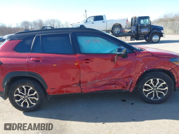 2023 Toyota Corolla Cross Hybrid S with VIN 7MUFBABG6PV008234, listed as a IAAI auction lot 41813661 with 1,127 mi miles and . Bid and sale history available at DreamBid. Image 13.