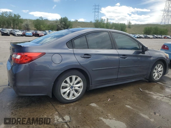 2015 Subaru Legacy Premium with VIN 4S3BNAD67F3071153, listed as a Copart auction lot 57292605 with 179,533 mi miles and Salvage title. Bid and sale history available at DreamBid. Image 3.
