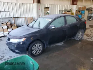 2010 Kia Forte EX with VIN KNAFU4A2XA5218311, listed as a Copart auction lot 85019254 with 0 mi miles and Salvage Title. Bid and sale history available at carsss.com. Image 1.