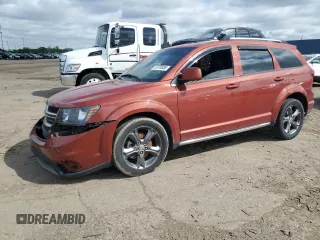 2014 Dodge Journey Crossroad with VIN 3C4PDCGG7ET264608, listed as a Copart auction lot 57379305 with 151,630 mi miles and Clean title. Bid and sale history available at DreamBid. Image 1.