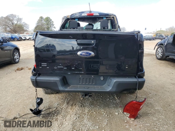 2021 Ford Ranger XL with VIN 1FTER4FH9MLD85658, listed as a Copart auction lot 49224335 with 52,218 mi miles and Salvage Title. Bid and sale history available at DreamBid. Image 6.