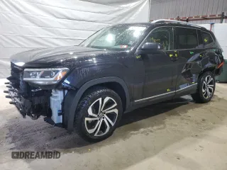 2021 Volkswagen Atlas SEL Premium z VIN 1V2TR2CA2MC574623, wystawiony jako Copart lot #50126185 z przebiegiem 62 414 mil mil oraz Szkoda całkowita • Salvage title. Historia ofert i sprzedaży dostępna na DreamBid. Obrazek 1.