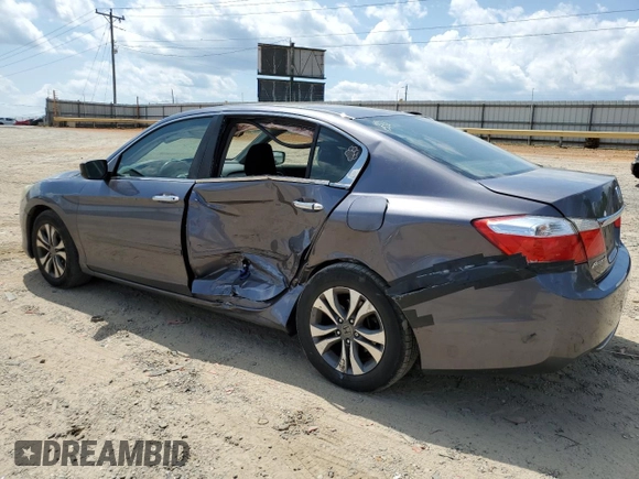 2015 Honda Accord LX with VIN 1HGCR2F33FA274927, listed as a Copart auction lot 54994045 with 144,327 mi miles and Salvage Title. Bid and sale history available at DreamBid. Image 2.