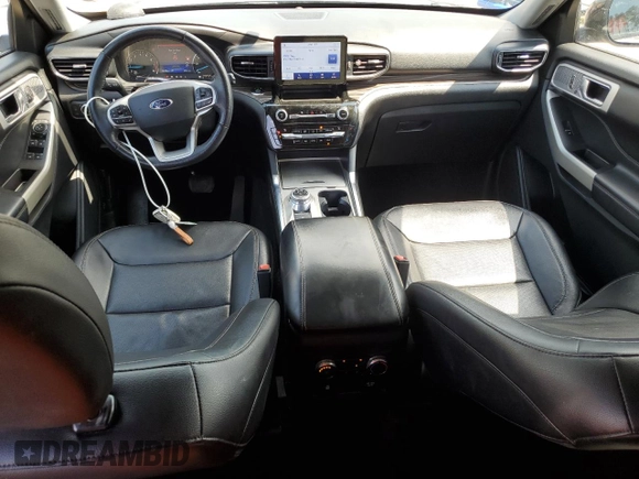 2021 Ford Explorer Limited with VIN 1FMSK7FH9MGB35852, listed as a Copart auction lot 52357815 with 100,954 mi miles and Salvage title. Bid and sale history available at DreamBid. Image 8.