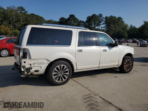 2015 Lincoln Navigator z VIN 5LMJJ3HT2FEJ09596, wystawiony jako Copart lot #73614824 z przebiegiem 157 253 mil mil oraz Szkoda całkowita • Salvage title. Historia ofert i sprzedaży dostępna na DreamBid. Obrazek 3.