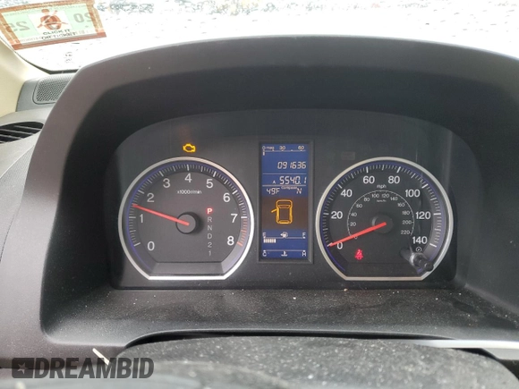 2010 Honda CR-V EX-L z VIN 5J6RE4H74AL049651, wystawiony jako Copart lot #58220965 z przebiegiem 91 636 mil mil oraz Szkoda całkowita • Salvage title. Historia ofert i sprzedaży dostępna na DreamBid. Obrazek 9.