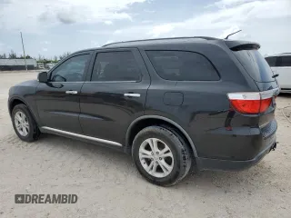 2013 Dodge Durango Crew with VIN 1C4RDHDG6DC657438, listed as a Copart auction lot 62883675 with 129,500 mi miles and Clean title. Bid and sale history available at DreamBid. Image 2.