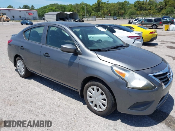 2016 Nissan Versa S Plus with VIN 3N1CN7AP6GL850122, listed as a IAAI auction lot 42167881 with 88,303 mi miles. Bid and sale history available at carsss.com. Image 1.