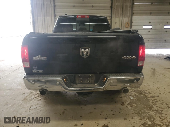 2018 Ram 1500 Big Horn z VIN 1C6RR7GT1JS348540, wystawiony jako Copart lot #45949555 z przebiegiem 88 987 mil mil oraz Szkoda całkowita • Salvage title. Historia ofert i sprzedaży dostępna na DreamBid. Obrazek 6.