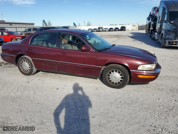1999 Buick Park Avenue with VIN 1G4CW52K0X4642837, listed as a Copart auction lot 41577875 with 148,870 mi miles and Non Repairable. Bid and sale history available at carsss.com. Image 4.
