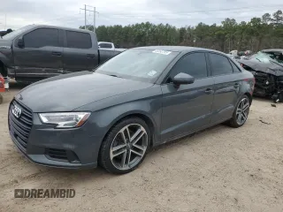 2019 Audi A3 Sedan Premium with VIN WAUAUGFF1KA095367, listed as a Copart auction lot 45392265 with 29,446 mi miles and Salvage Title. Bid and sale history available at carsss.com. Image 1.