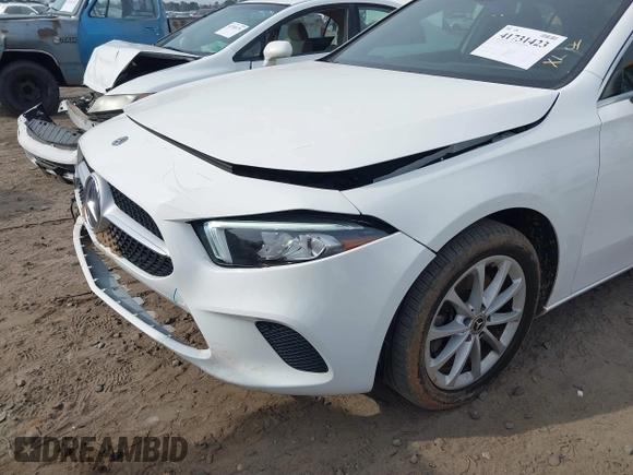 2019 Mercedes-Benz A 220 with VIN WDD3G4EB6KW020804, listed as a IAAI auction lot 41731423 with 57,311 mi miles and . Bid and sale history available at DreamBid. Image 20.