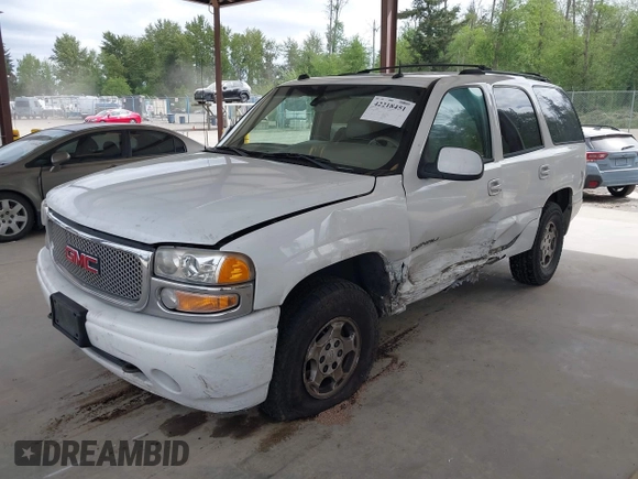 2004 GMC Yukon Denali z VIN 1GKEK63U84J148225, wystawiony jako IAAI lot #42218451 z przebiegiem 296 149 mil mil oraz . Historia ofert i sprzedaży dostępna na DreamBid. Obrazek 2.
