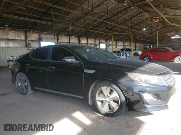 2014 Kia Optima Hybrid EX with VIN KNAGN4AD3E5072794, listed as a Copart auction lot 71794544 with 0 mi miles and Clean Title. Bid and sale history available at carsss.com. Image 4.
