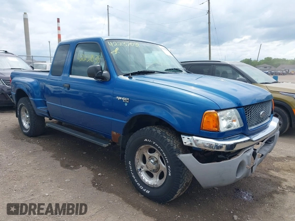 2001 Ford Ranger XL Fleet z VIN 1FTZR15E81TA62298, wystawiony jako IAAI lot #42237038 z przebiegiem 149 994 mil mil oraz . Historia ofert i sprzedaży dostępna na DreamBid. Obrazek 6.